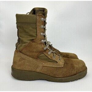 Belleville 550 ST Mens Size 10 Wide Tan USMC Hot Weather Steel Toe Combat Boots